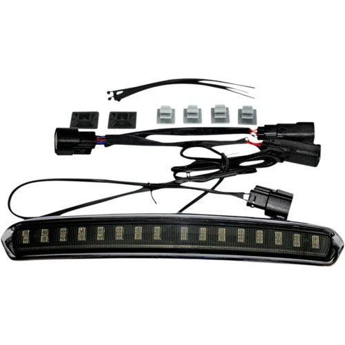 Custom Dynamics Tour Pack Lid Light - Chrome/Smoke | CD-TP-LID-CS