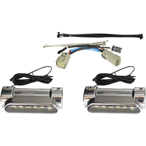 Custom Dynamics Engine Guard Light - Triglide - Chrome | CD-CB-AW-TKE-C