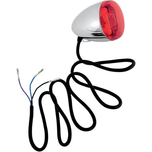 Chris Products Turn Signal - Chrome/Red | 8500R