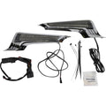 Ciro Filler Panel LED Lights - Chrome/Red | 40045