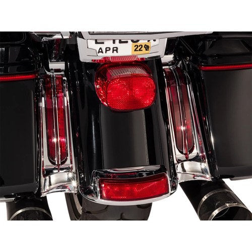Ciro Filler Panel Lights - Red/Chrome | 40050
