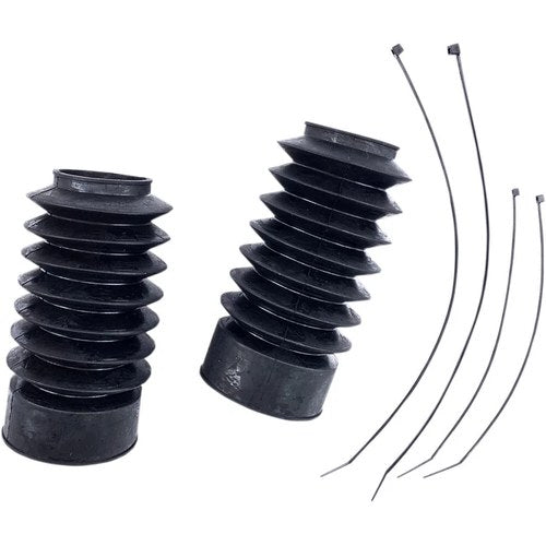Drag Specialties Rubber Fork Boots - 49 mm - 7" L | C23-0222