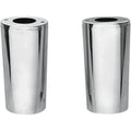 Drag Specialties Fork Slider Covers - Chrome - Smooth - Extended +2" | 74538BX