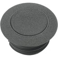 Drag Specialties Pop-Up Gas Cap - Black Wrinkle - Vented | T03-0339B-A