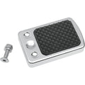 Drag Specialties Chrome Brake Pedal Pad - '84-'10 Softail | 1610-0134