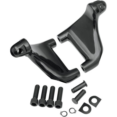 Drag Specialties Passenger Peg Mount - Black - XL '04-'13 | 057160