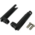 Drag Specialties Passenger Footpeg Mount - Black | 1620-1057