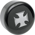 Drag Specialties Horn Cover - Cross - '91-'19 - Black | 76705MB4