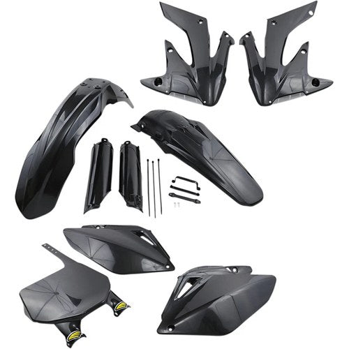 Cycra Body Kit - Powerflow - Black - CRF250 | 1CYC-9300-12
