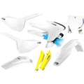 Cycra Body Kit - Powerflow - Red - White/Yellow | 1CYC-9321-02