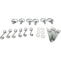 Cycle Performance D-Ring Kit - Silver Springs | CPP/9031