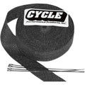 Cycle Performance Exhaust Wrap Kit - Black - 1x50 | CPP/9044