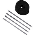 Cycle Performance Exhaust Wrap Kit - Metallic Black - 2x25 | CPP/9242