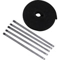 Cycle Performance Exhaust Wrap Kit - Metallic Black - 1x50 | CPP/9244