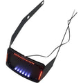 Cycle Visions License Plate Frame & Mount with Signals - Flsb - Black | CV4657B