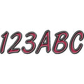 Hardline I.D. Sticker Kit - 400 Series - Burgundy | RUBKG400