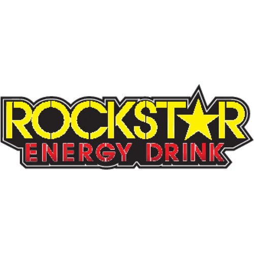 Factory Effex Rockstar Decal - Text | 15-94720