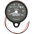 Drag Specialties 2.4" Mph Mini LED Mechanical Speedometer/Indicators 21-6809BDS1