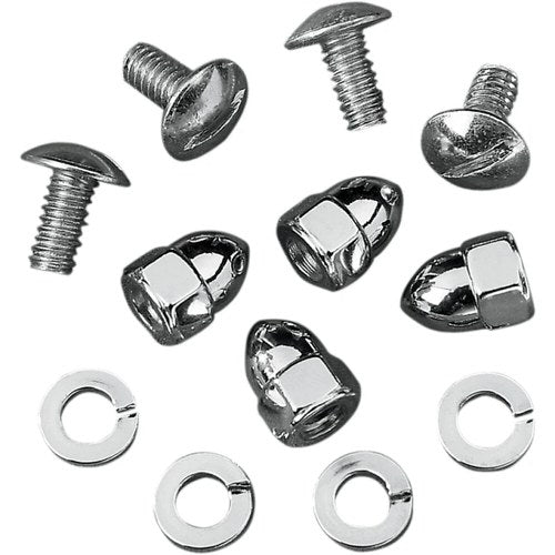 Drag Specialties License Plate Fasteners - Acorn Nuts | MBP00114