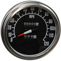 Drag Specialties 5" FL-Style 2240:60 Speedometer w/Reed Switch | 74584M-BX33