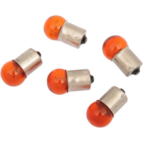 Drag Specialties Globe Bulbs - Amber | 20-6589AB-BC202
