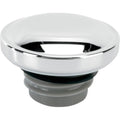 Drag Specialties Screw-In Gas Cap - Chrome - Vented - '96-'20 | 03-0305-A-BC221