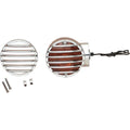 Drag Specialties Turn Signal Lens Grille - Chrome | 12-6041-BC202