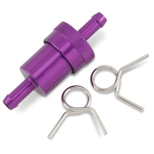 Emgo Fuel Filter - Purple - 5/16" | 14-34433