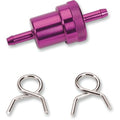 Emgo Fuel Filter - Purple - 1/4" | 14-34473