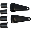 Emgo Headlamp Mounting Brackets - Black | 66-35832