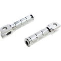 Emgo Front Footpegs - Silver for Suzuki | 50-11231
