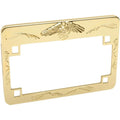 Emgo Eagle License Plate Frame - Gold | 86-42650