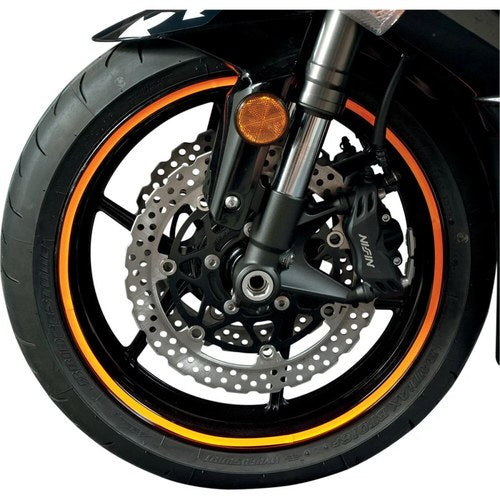 Flu Designs Wheel Decal - Fluorescent Orange | 60607