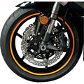 Flu Designs Wheel Decal - Fluorescent Orange | 60607