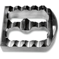 Joker Machine Serrated Brake Cover - Chrome | 08-58-2