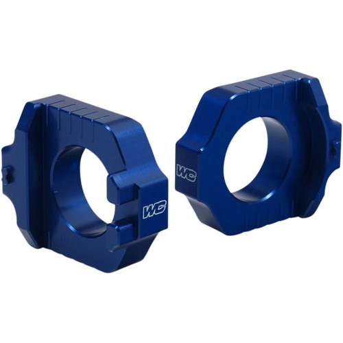 Works Connection Elite Axle Block - Blue | 17-265