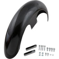 Klock Werks Slicer Front Fender - Black - Steel - 21" | KW05-01-0461