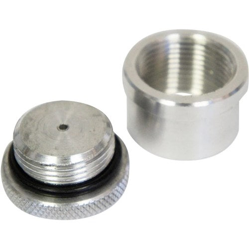 LA Choppers Gas Cap with Weld-on Bung - Aluminum | LA-7450-01