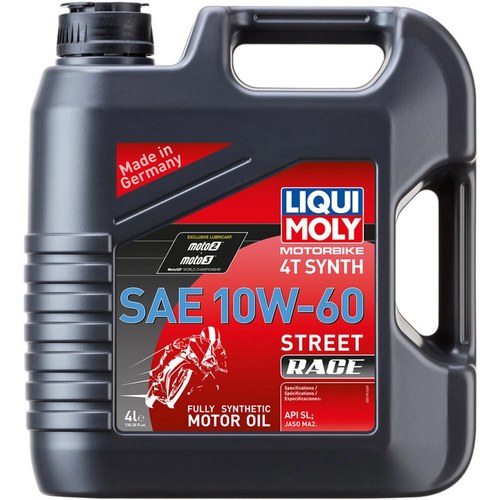 Liqui Moly Street Synthetic 4T Oil - 10W-60 - 4 L | 20072
