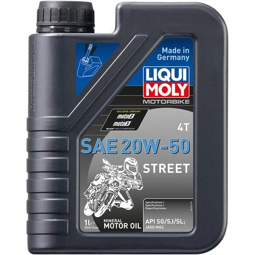 Liqui Moly Street 4T Oil - 20W-50 - 1 L | 20062