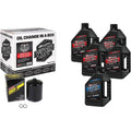 Maxima Racing Oil Sportster Synthetic 20W-50 Oil Change Kit | 90-119015PB