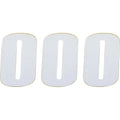 Moose Racing Race Number 0 - White - 4.5" | 80000