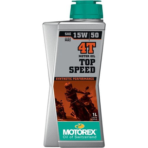 Motorex Top Speed Synthetic 4T Engine Oil 15W50 | 198403