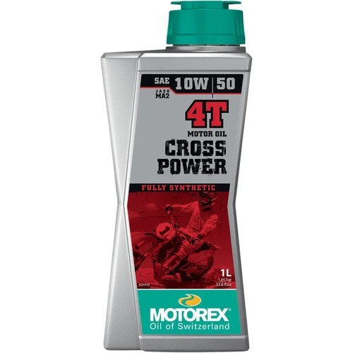 Motorex Cross Power Synthetic 4T Engine Oil - 10W50 - 1 L | 198401
