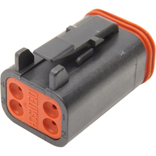 Namz Deutsch Plug - 4 Pin - Black | DP-4B
