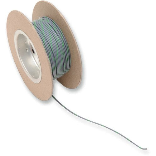 Namz 100' Wire Spool - 18 Gauge - Gray/Green | NWR-85-100
