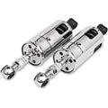 Progressive Suspension 422 Series Adjustable Shocks, Chrome, Standard 422-4035C
