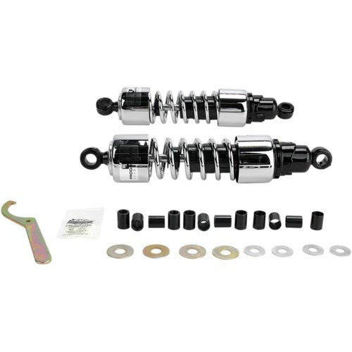 Progressive Suspension Shocks - 412 Cruiser Series - Chrome - 13" | 412-4211C