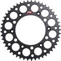 Renthal Sprocket - Honda - Black - 49-Tooth | 154U-520-49GRBK