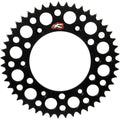 Renthal Sprocket - Honda - Black - 48-Tooth | 154U-520-48GRBK